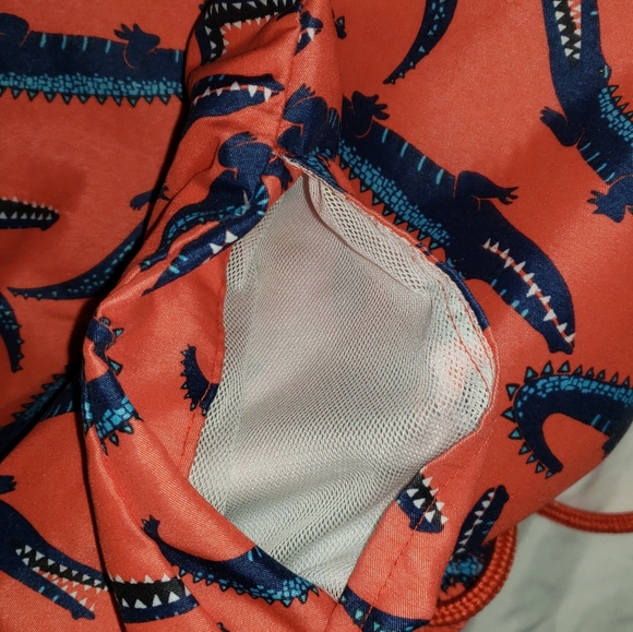 George orange and blue draw string swimming short Size mediums All Orders ship - Picture 5 of 8
